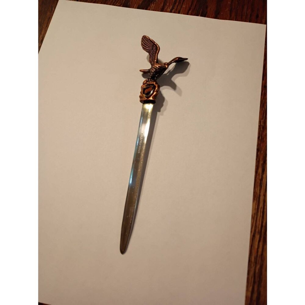 Vintage New Eagle Chattanooga Tennessee Incline State Souvenir Letter Opener